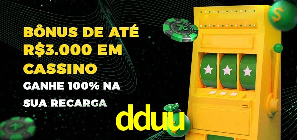 dduu melhor bônus de depósito